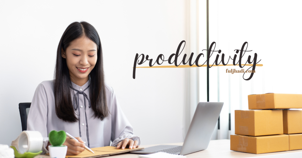 Tips to boost productivity at work